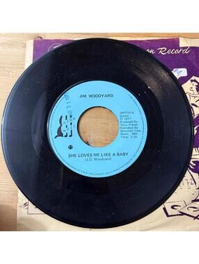 Jim Woodyard - Circle of Friends/She loves me like a Baby 45rpm VG+ R17
